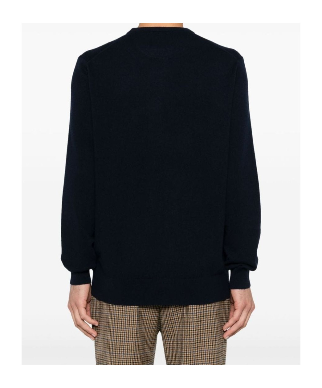 Shop Mc2 Saint Barth Long-sleeved Sweater In Black