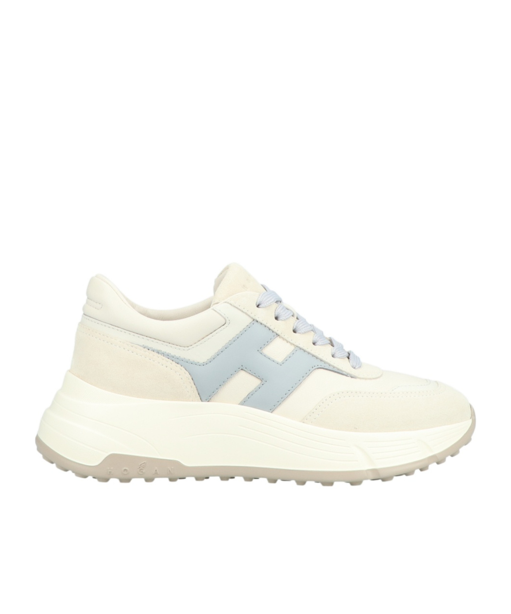 Hogan Laced Sneakers In White
