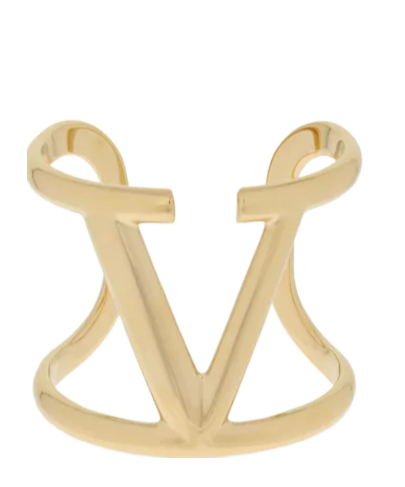 Valentino Garavani V Logo Cuff Bracelet