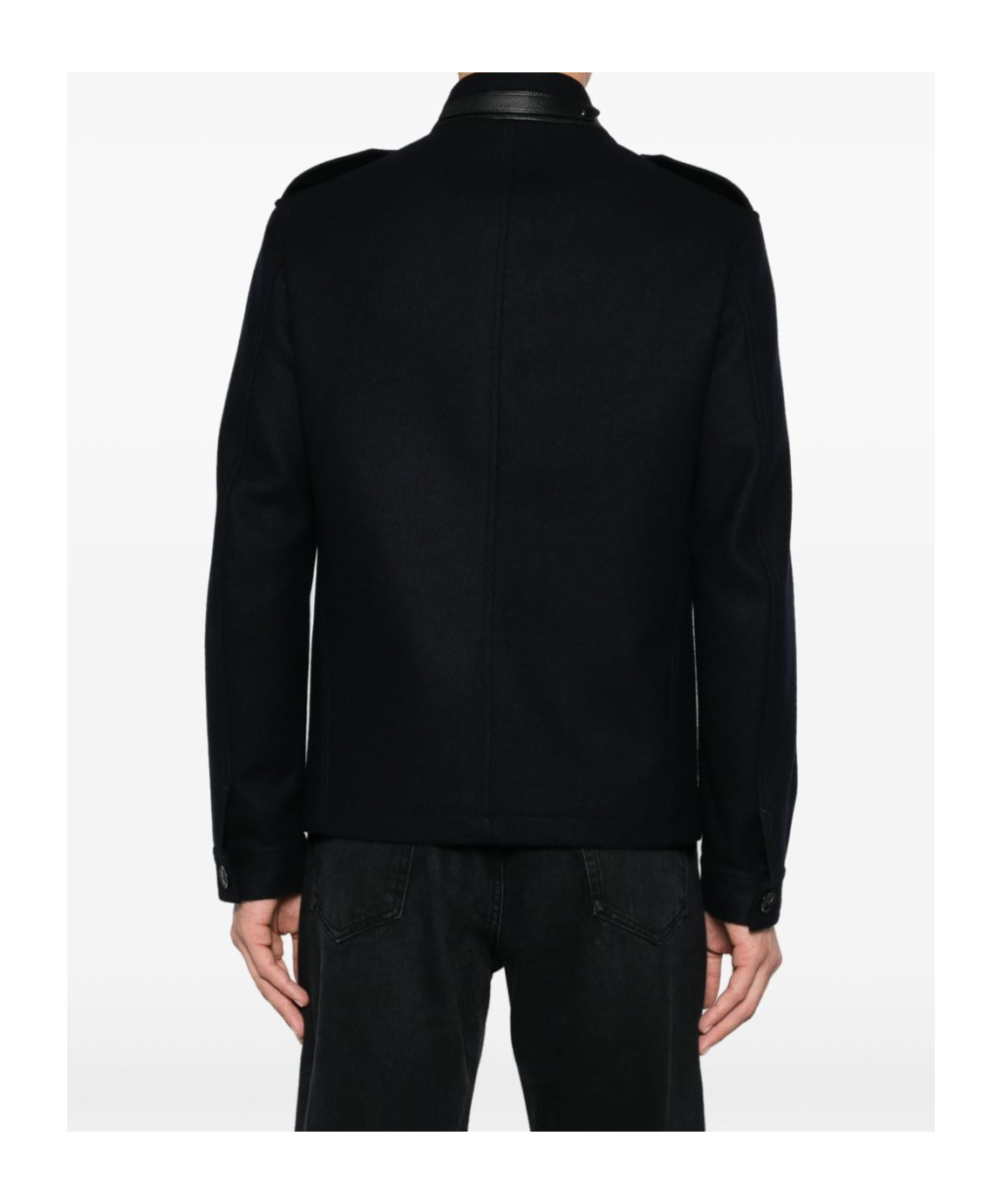 Tom Ford Coat In Black