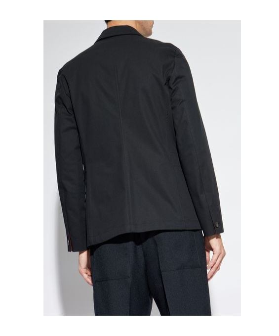 Shop Paul Smith Flap-pocket Jacket In Black