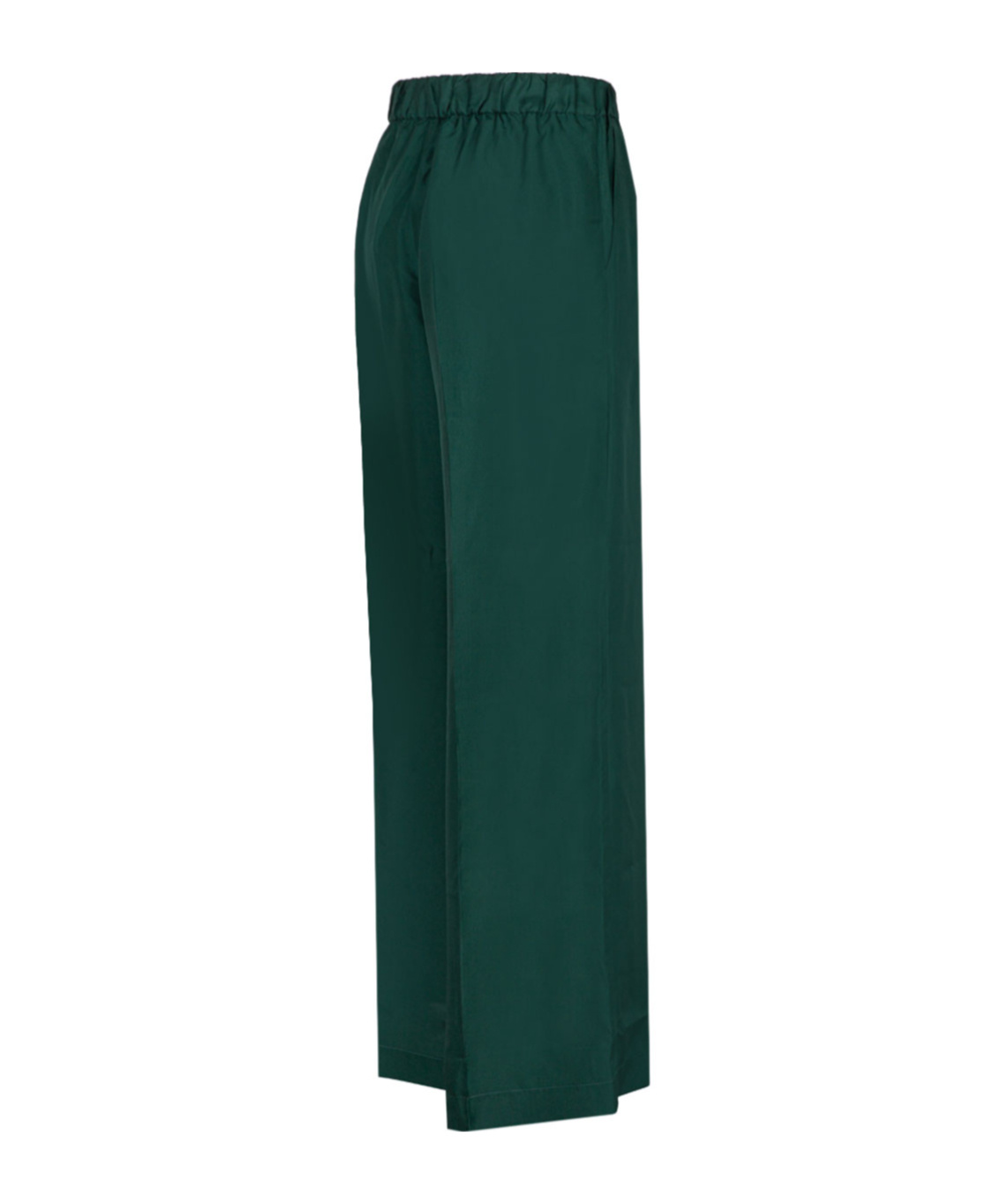 P.a.r.o.s.h . High-waist Satin Trousers In Green