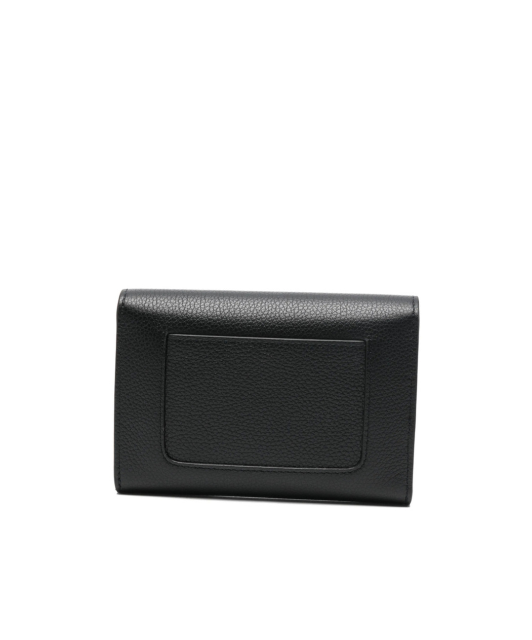 Mulberry Folded Leather Wallet In Black