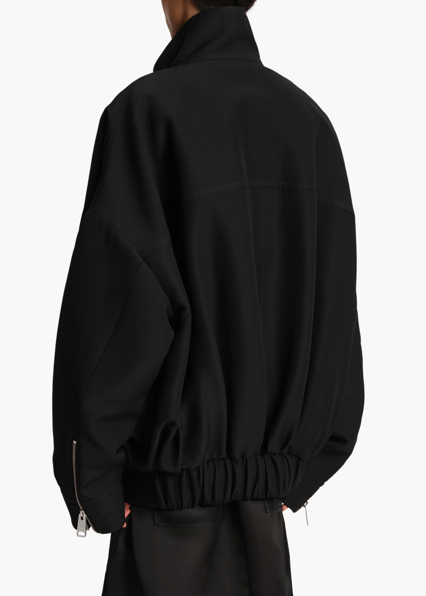 Khaite Ayman Bomber Jacket In Black