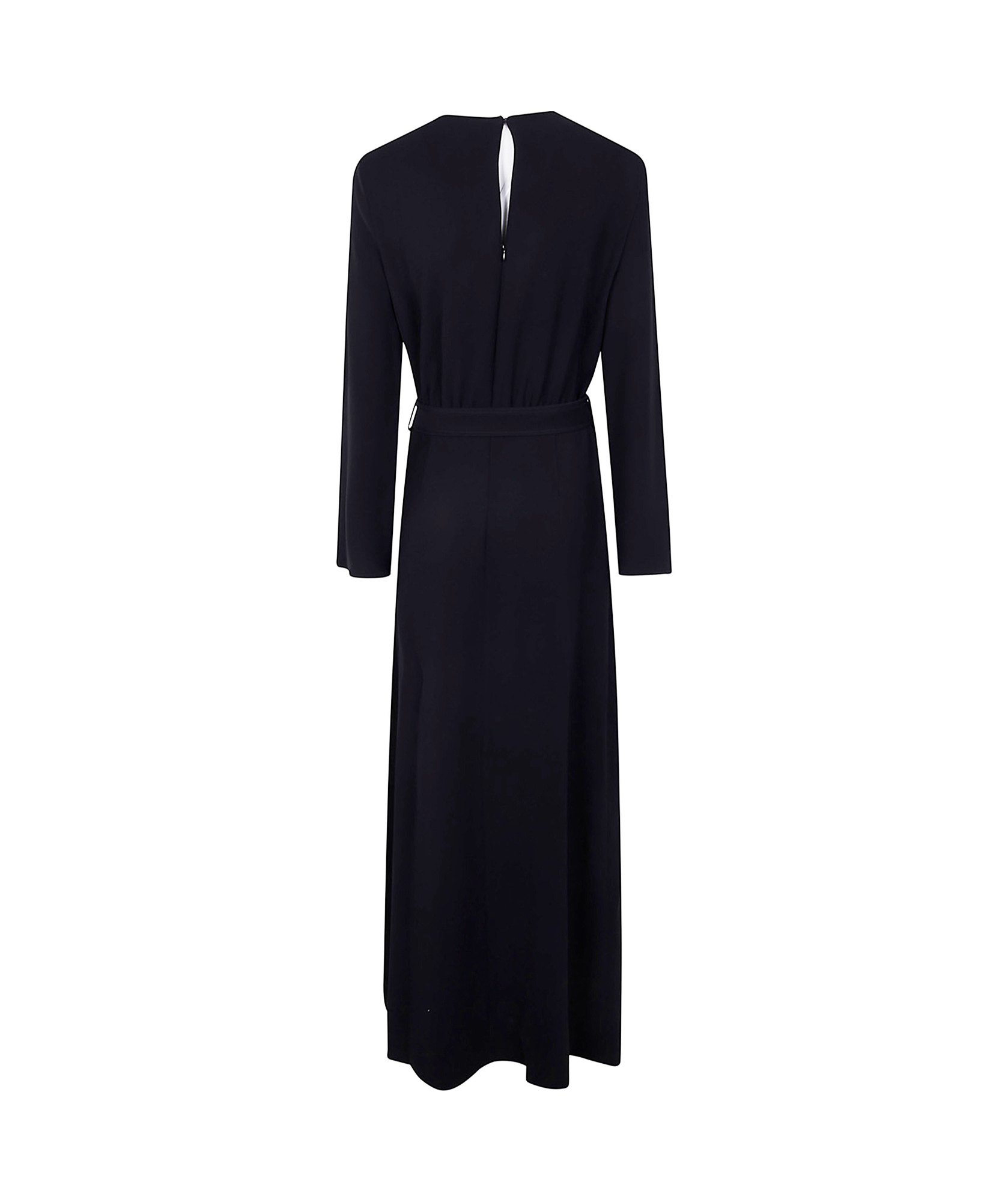 P.a.r.o.s.h Parosh Cady Long Dress In Black