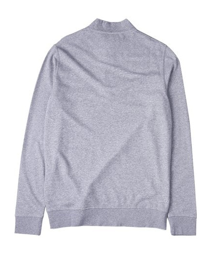 Barbour Half-zip Sweater In Gray