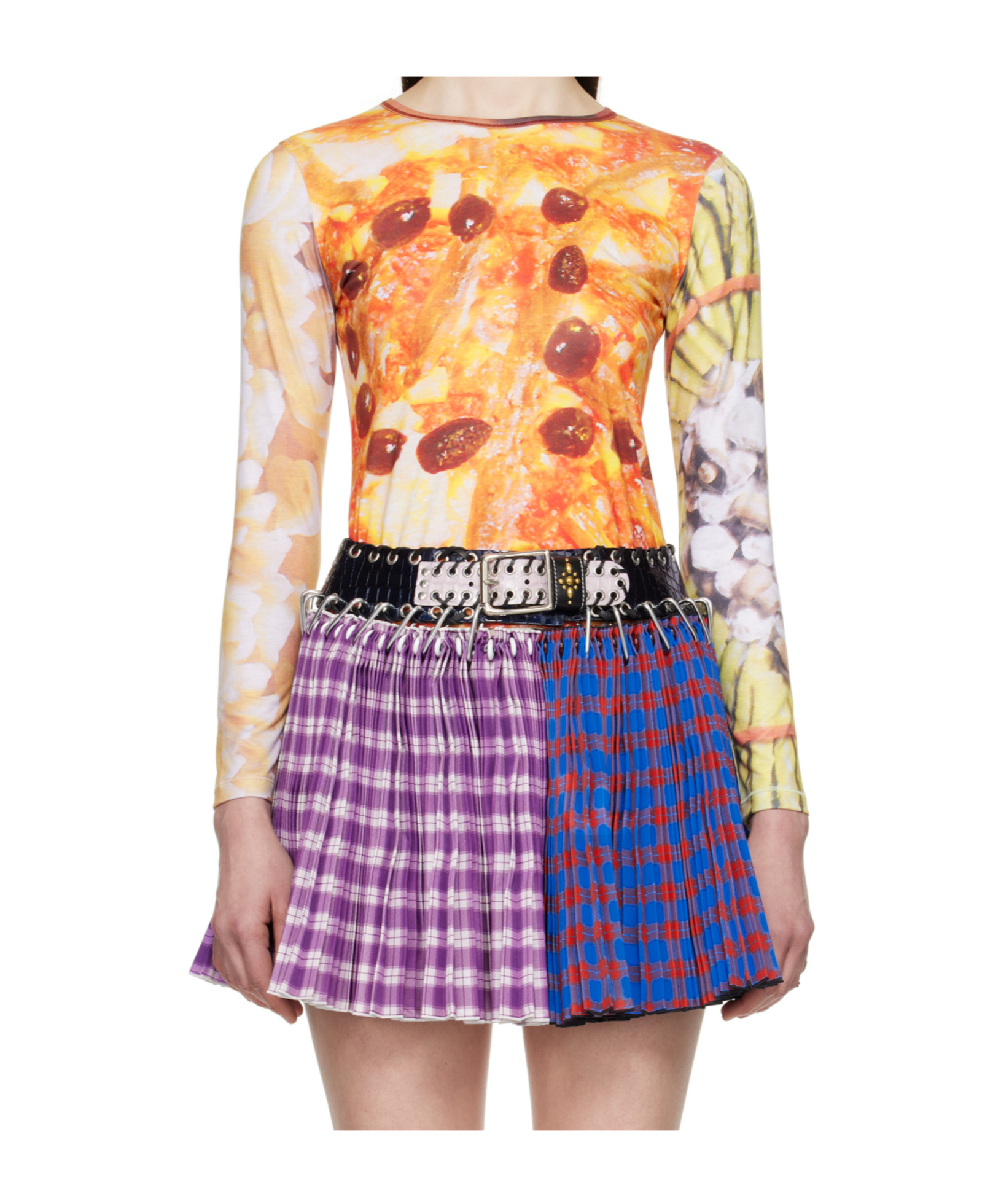 Chopova Lowena Long-sleeved T-shirt In Multicolor