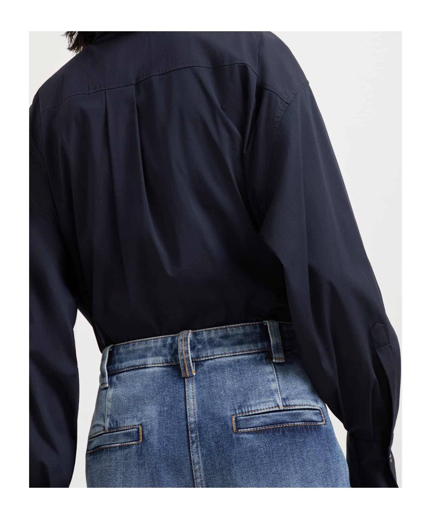 Brunello Cucinelli Wide-leg Jeans In Blue