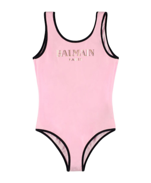 Balmain Sleeveless One-piece Swimsuit