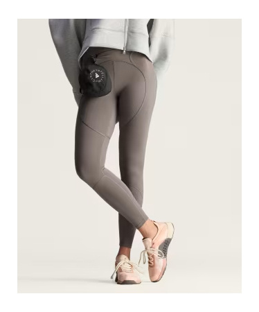 Adidas By Stella Mccartney Training Full Length Leggings In Gray