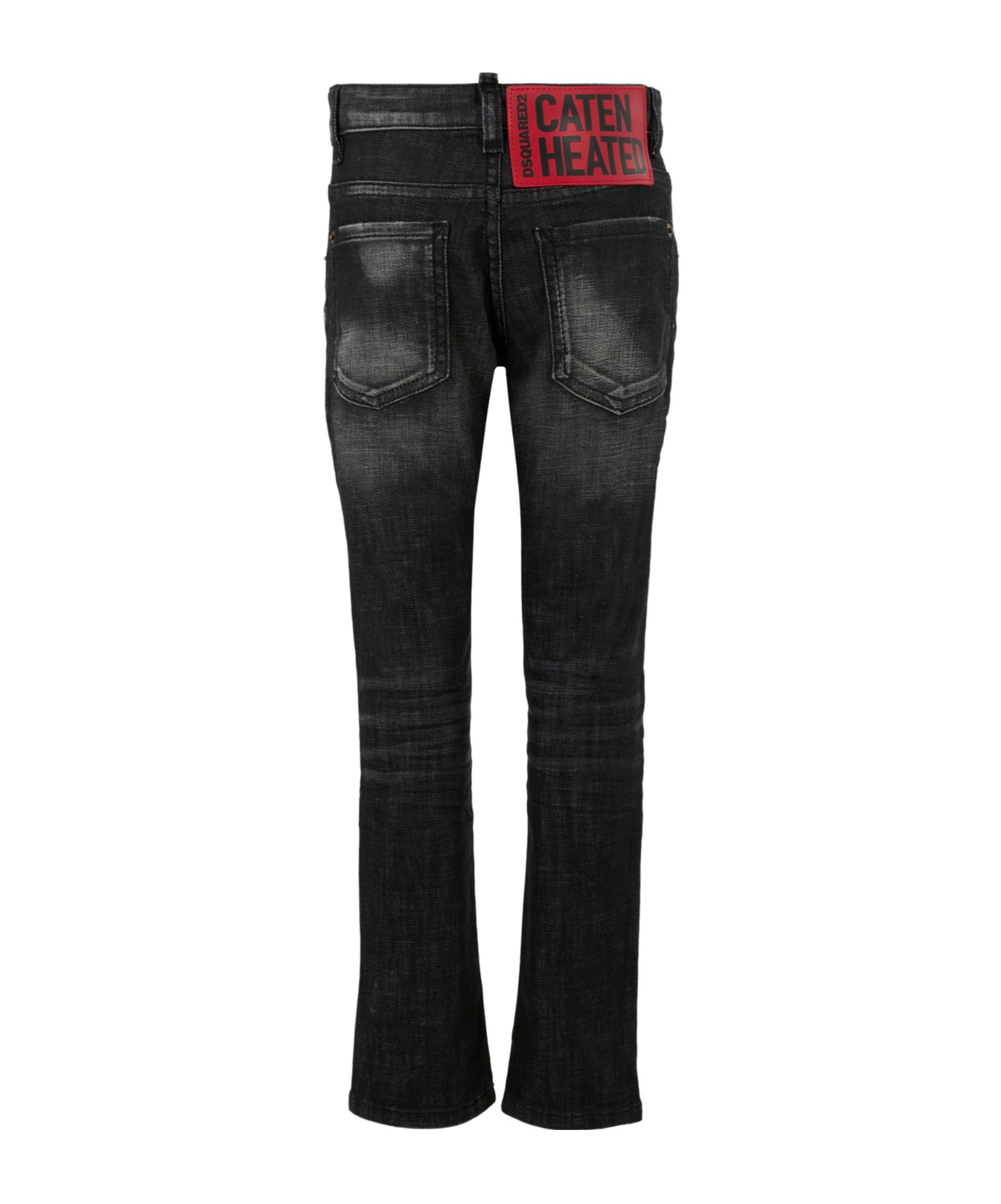 Dsquared2 Kids Cool Guy Distressed Jeans In Black