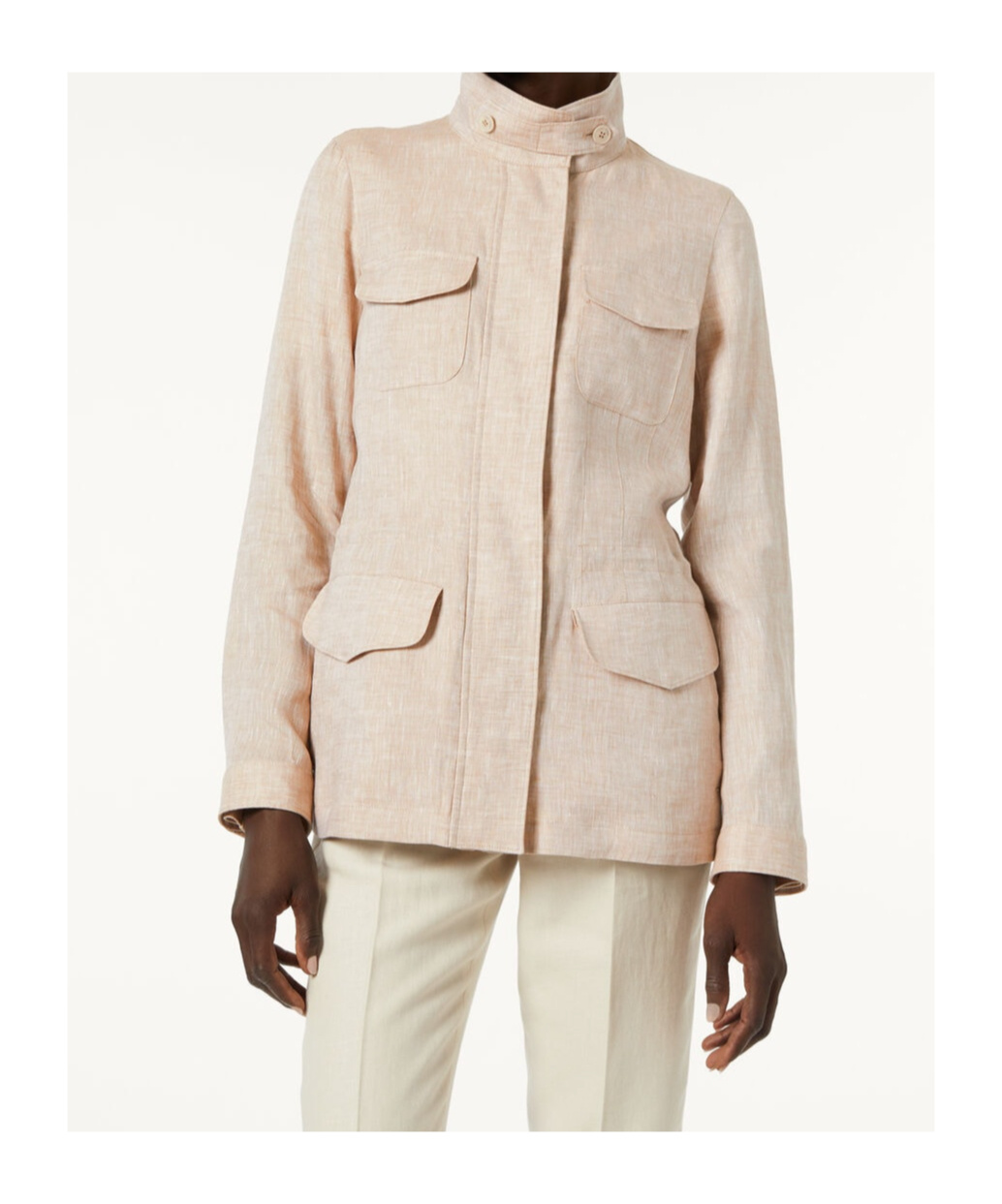 Loro Piana Multi-pocket Casual Jacket In Pine Bark