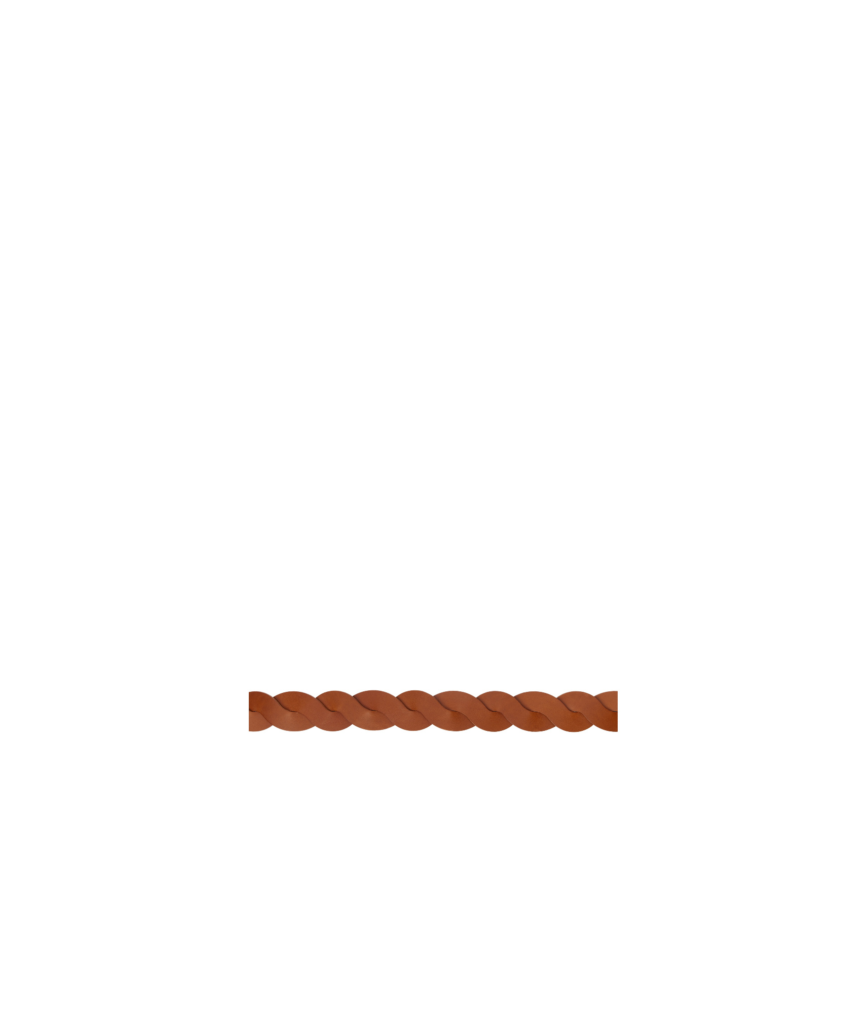 Isabel Marant Tan Zigza Belt In Brown