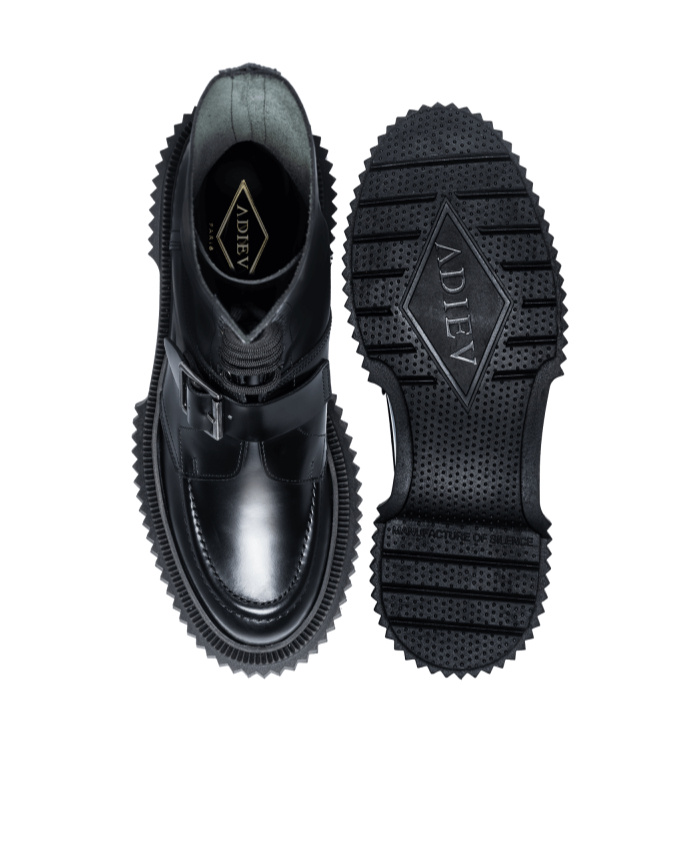 Adieu Type 195 Lace-up Boots In Black