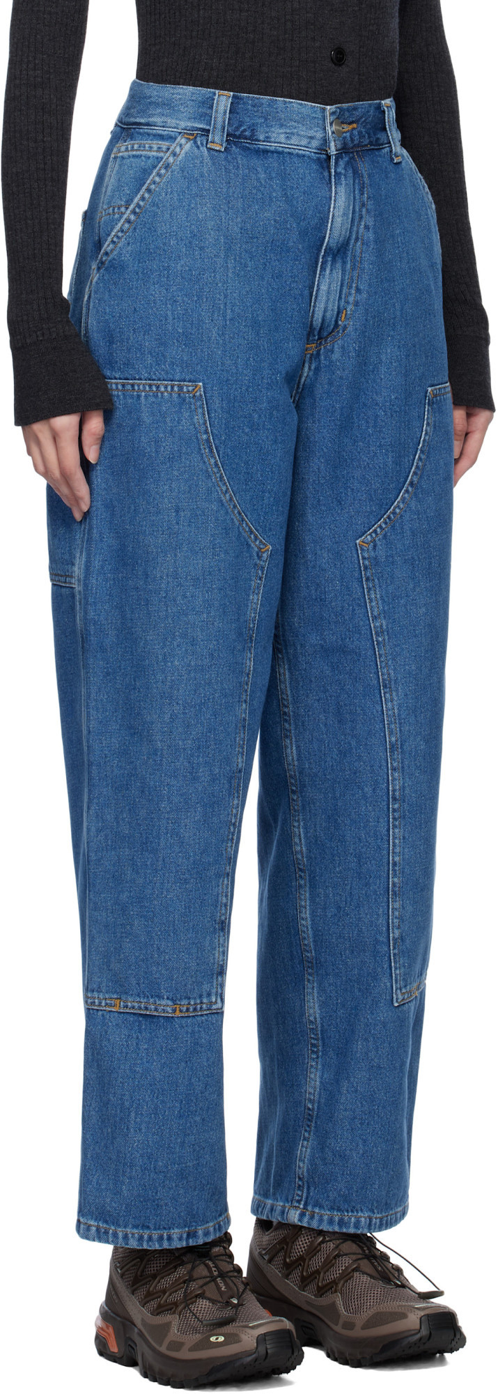 Carhartt Belt-loop Jeans In Blue