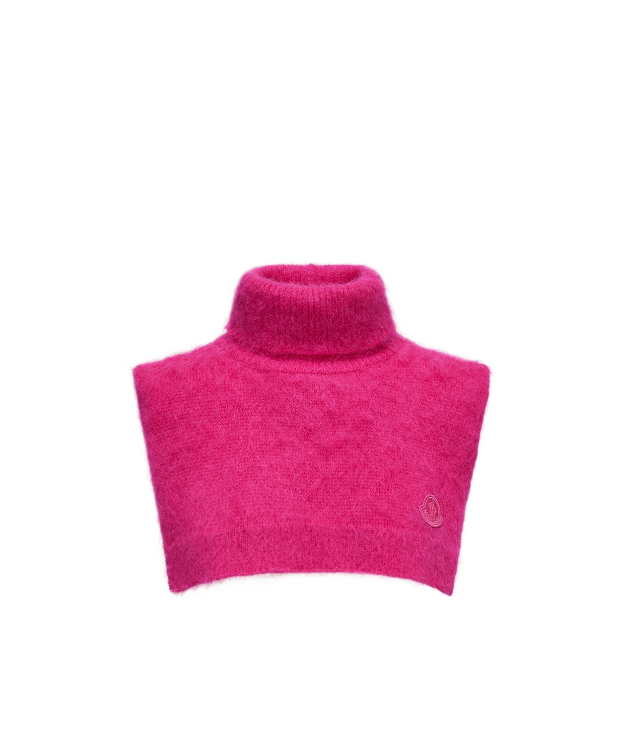 Moncler Mohair Wool Blend Bib In Pink