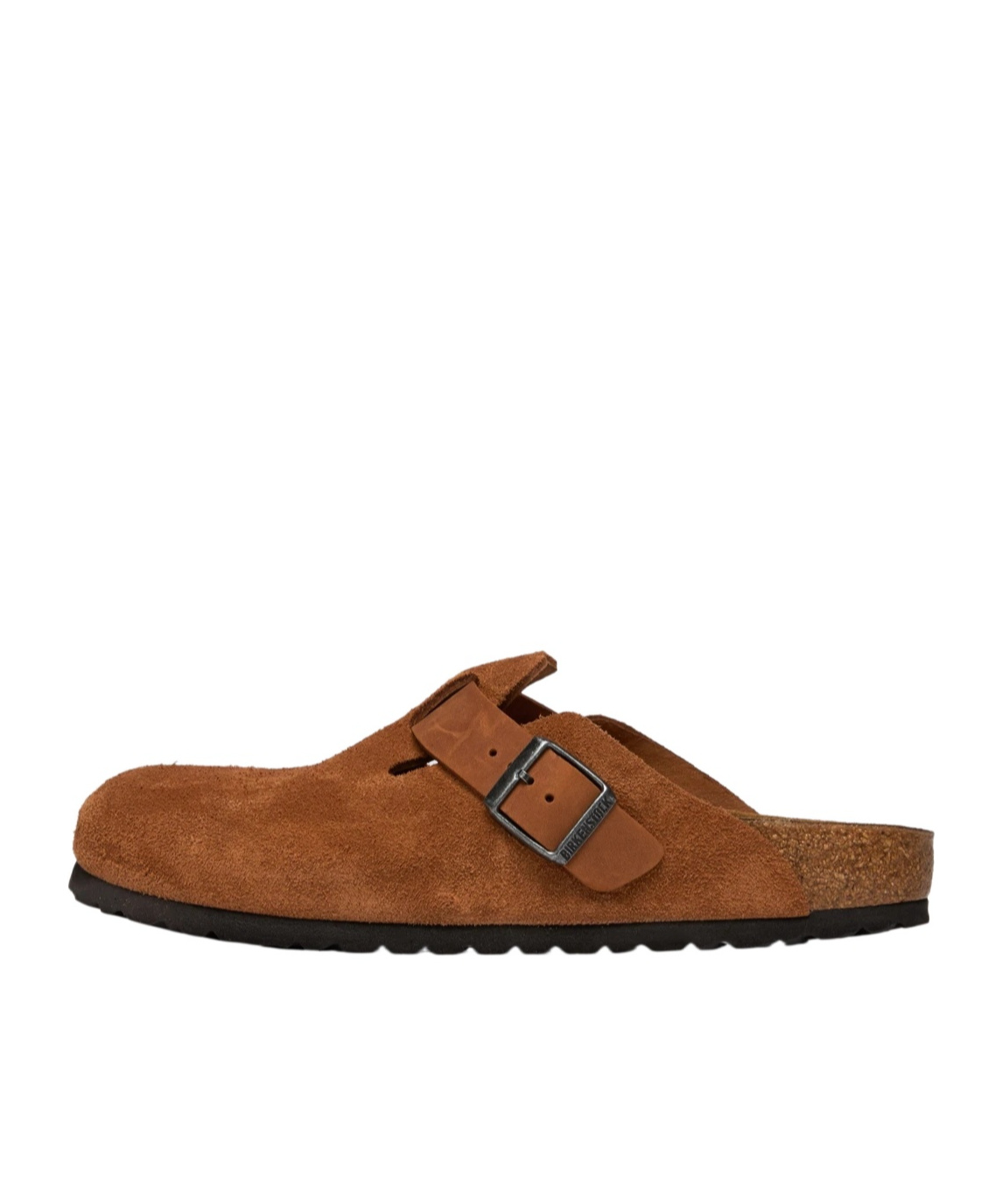 Birkenstock Tan Boston Soft Footbed Clogs In Brown