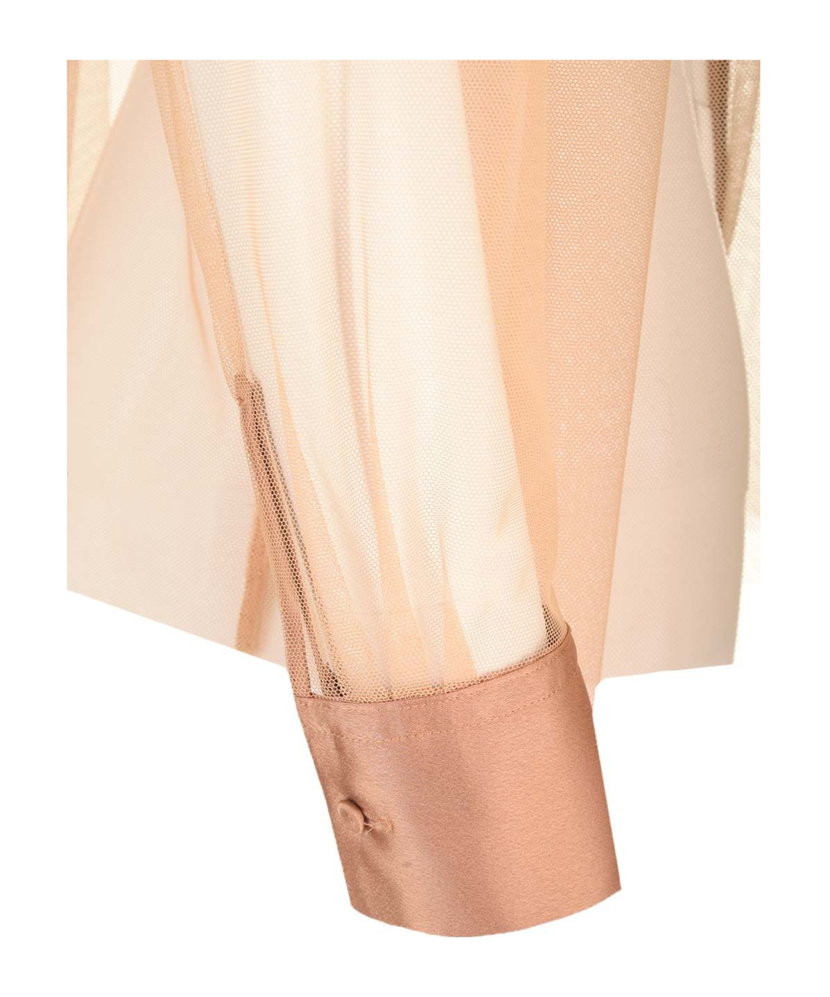 FORTE FORTE TULLE BOHEMIAN SHIRT