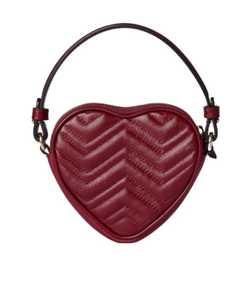 Gucci Gg Marmont Mini Bag In Red