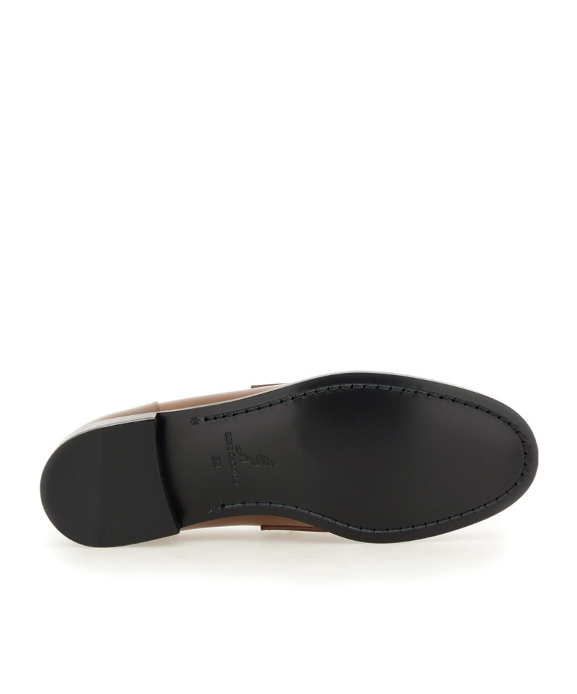 René Caovilla Rene Caovilla Women Leather Loafer In Brown