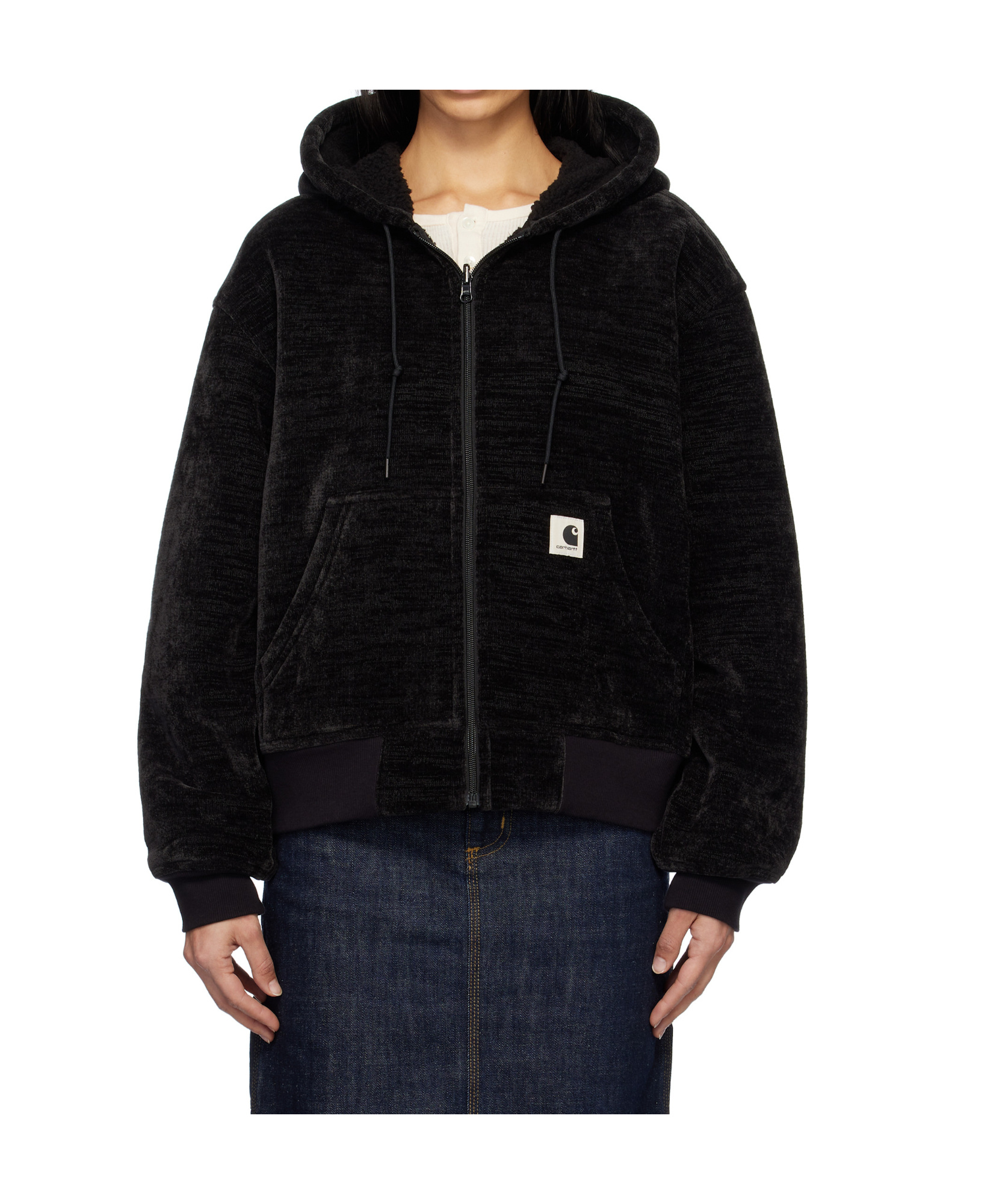 Carhartt Work Jacket "og Detroit" In Black