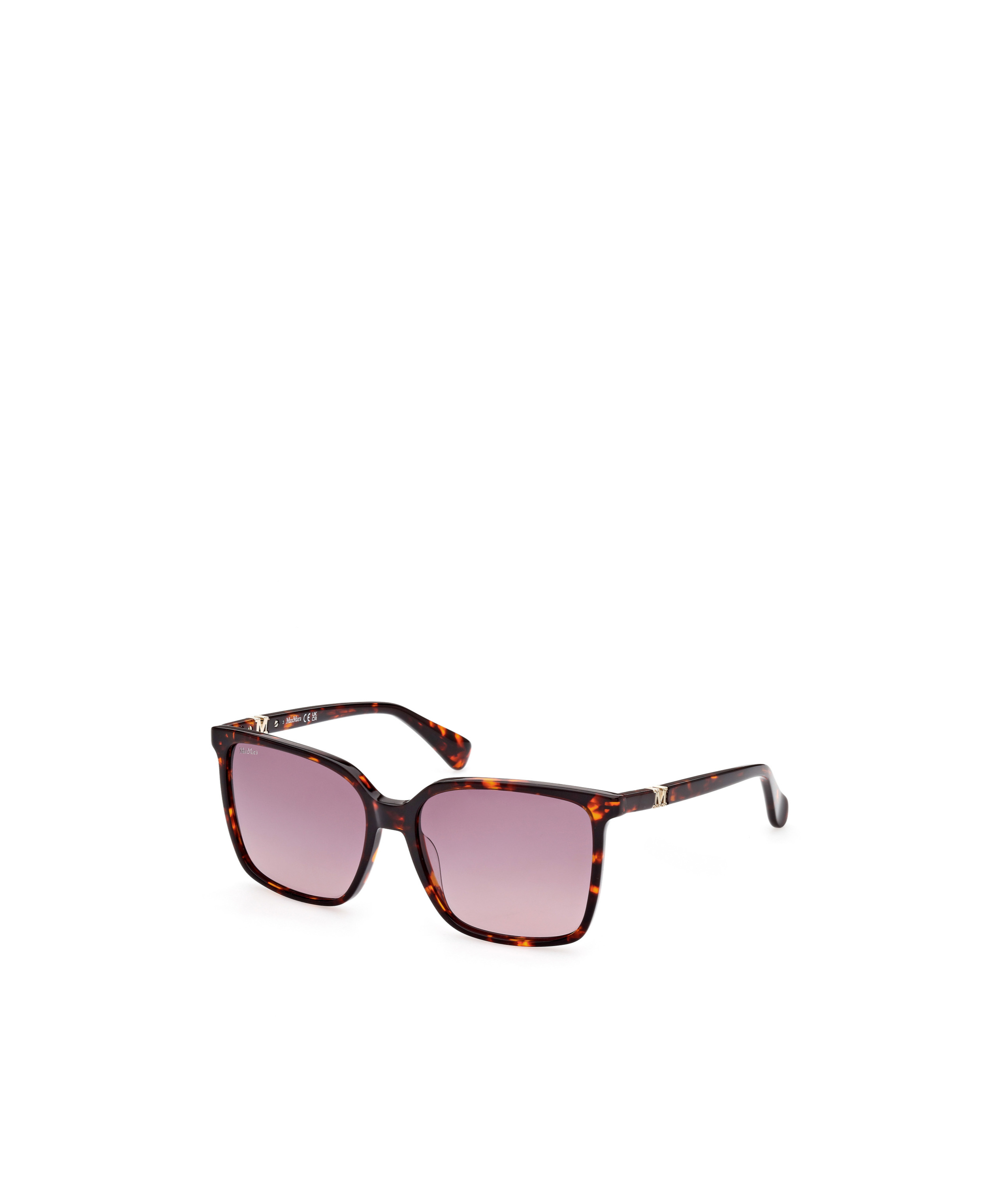 Max Mara Square Frame Sunglasses In Pink