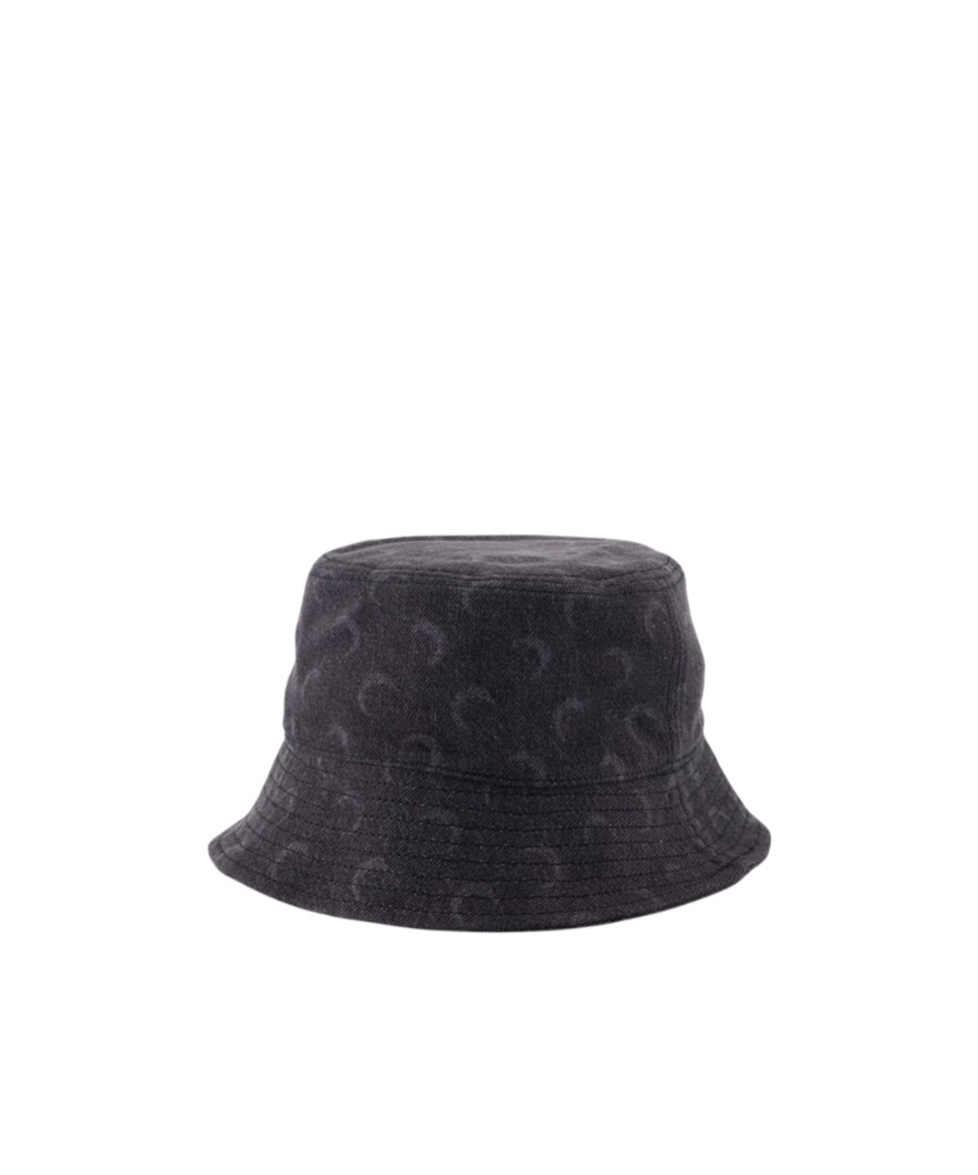 Marine Serre Moon Laser Bucket Hat In Gray
