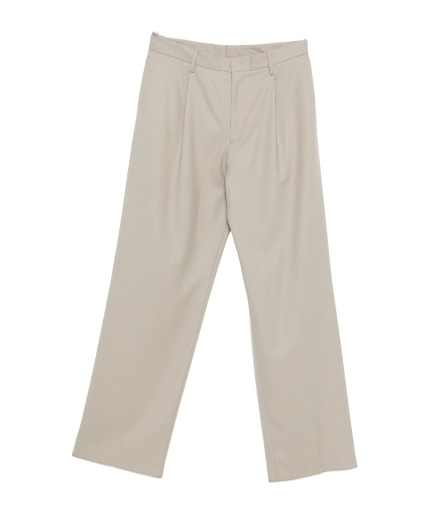 Lardini Pleated-front Trousers In Neutral