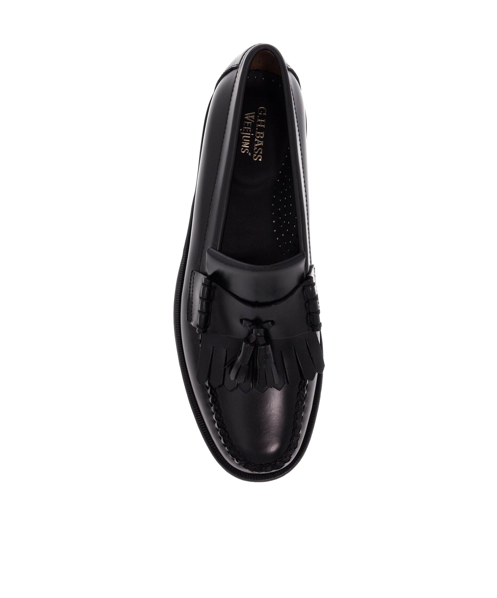 G.h. Bass & Co G.h. Bass  Co. Esther Kiltie Weejuns Tassel Detailed Loafers In Black