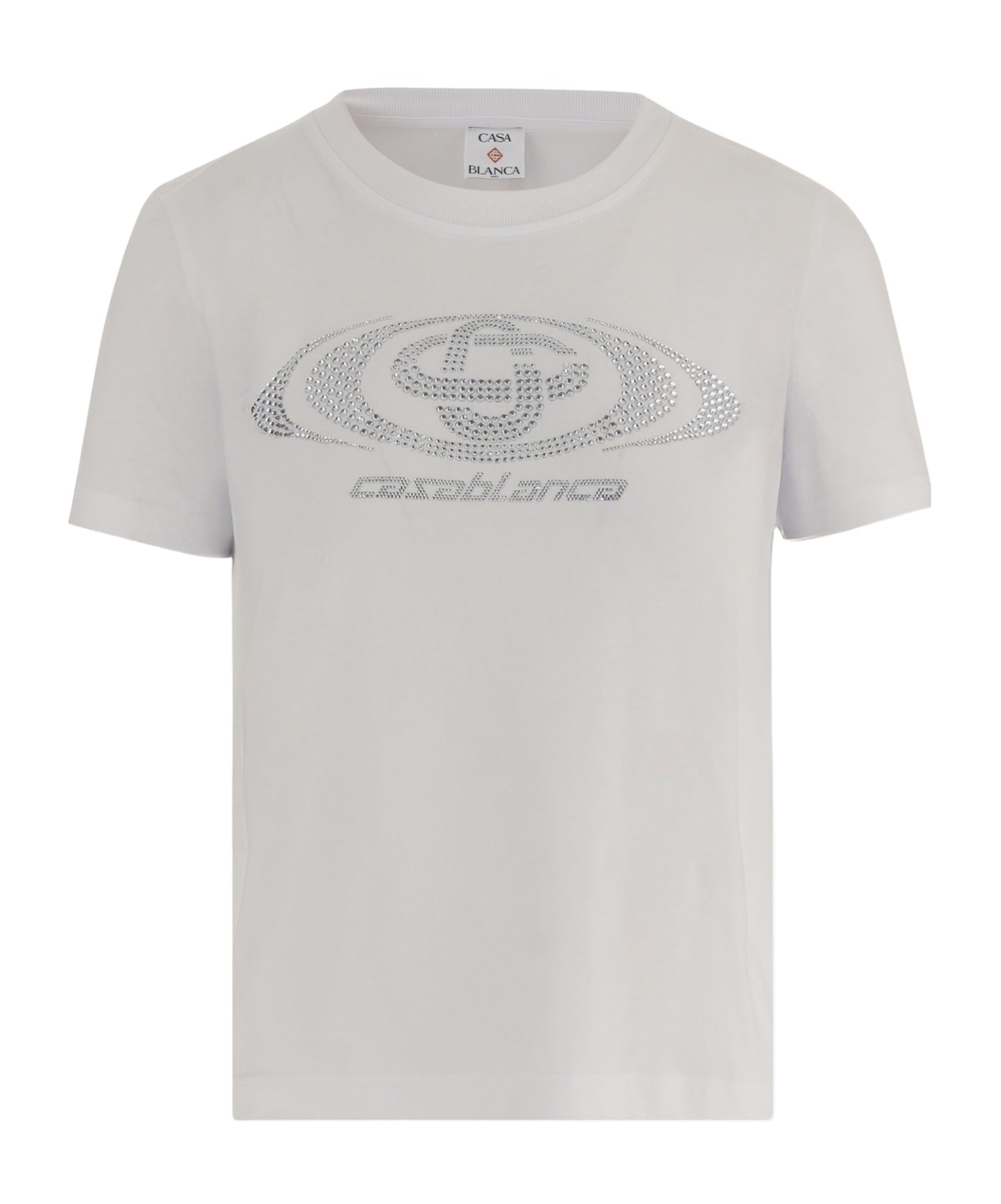 Casablanca Short-sleeved T-shirt In White