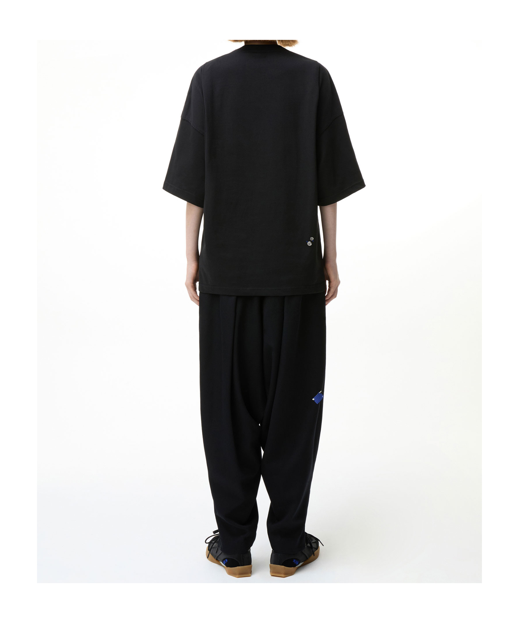 Ader Error Short-sleeved T-shirt In Black