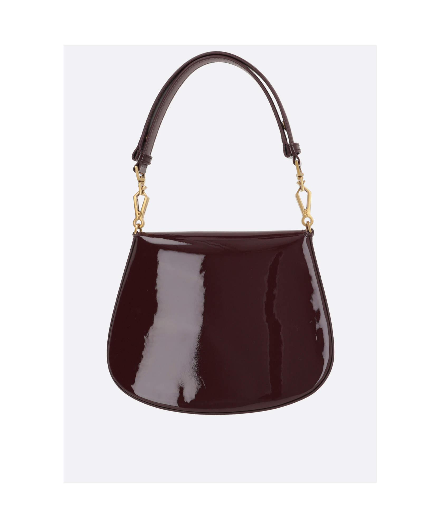 Saint Laurent Logo Shoulder Bag In Black