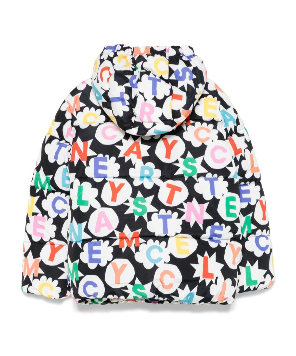 Stella Mccartney Logo Printed Jacket In White