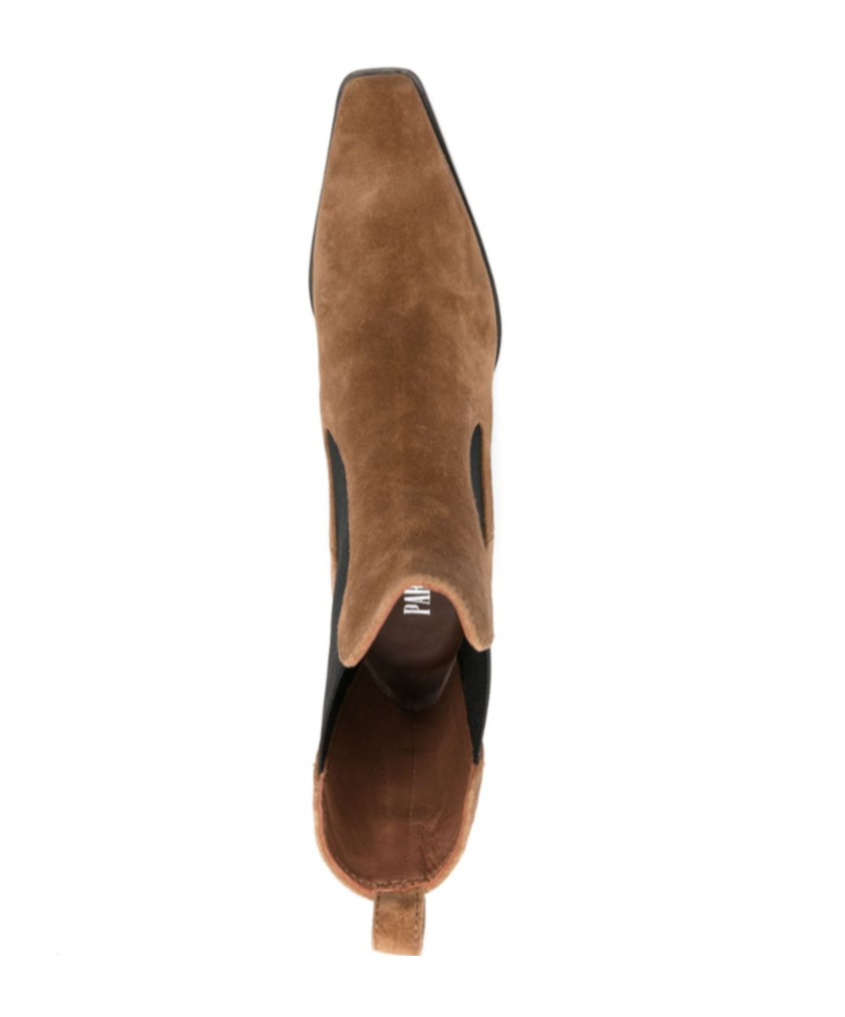 Paris Texas 50mm Bettina Leather Ankle Boots In Brown