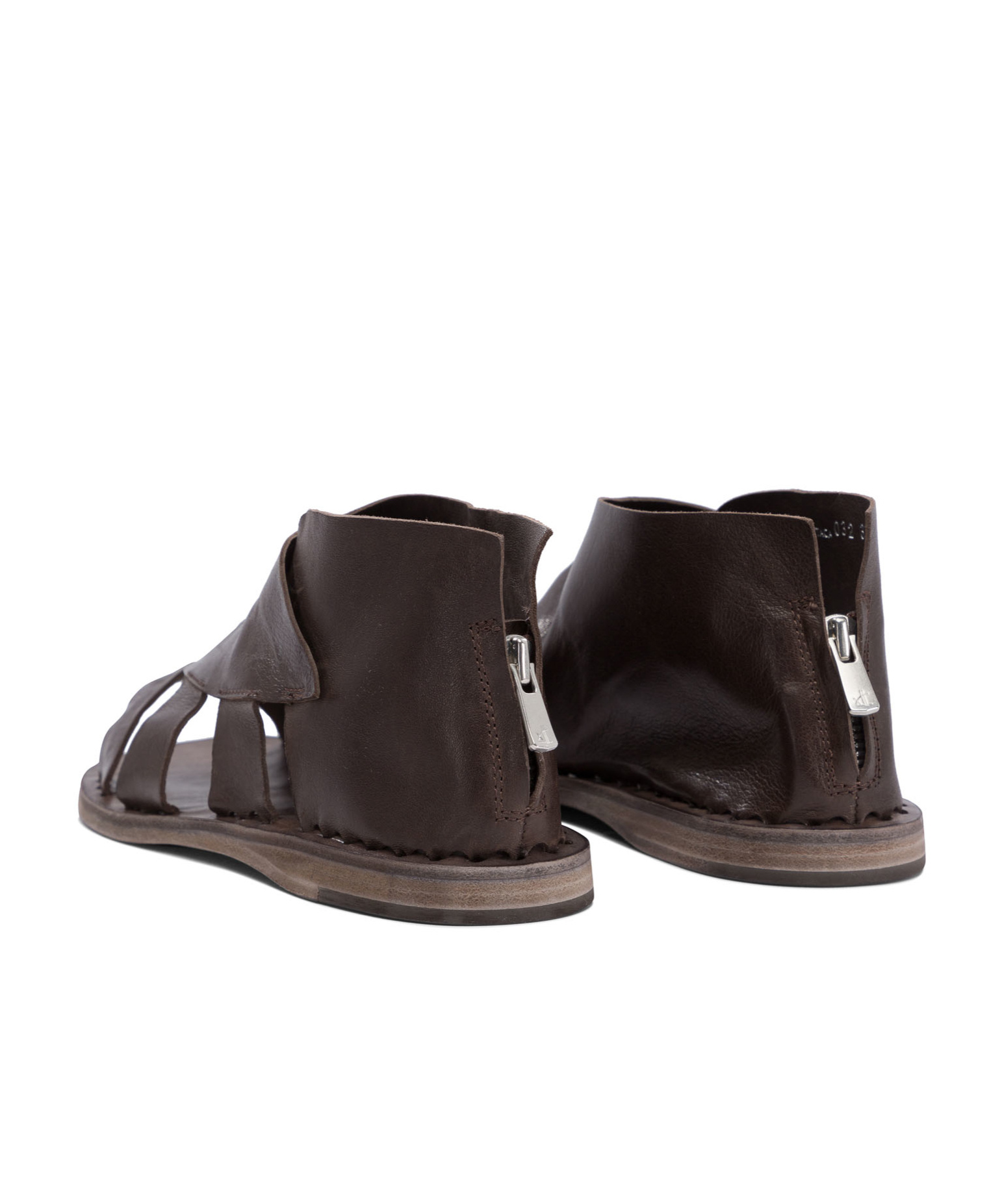 Officine Creative Open-toed Flat Sandals In Black