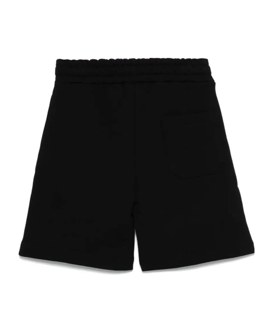 Barrow Logo-print Shorts In Black