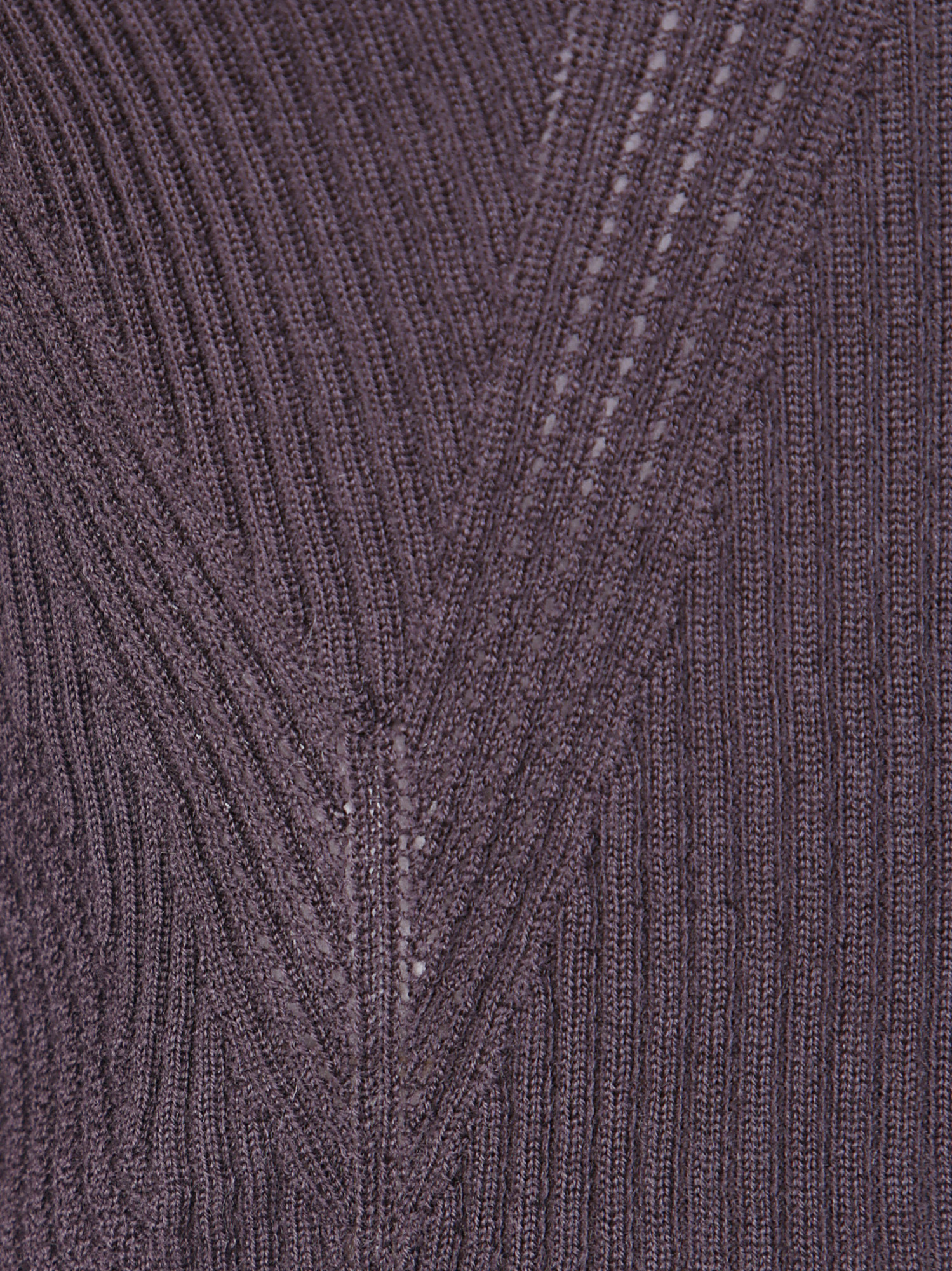 Twinset Twin-set Round Neck Sweater In Purple