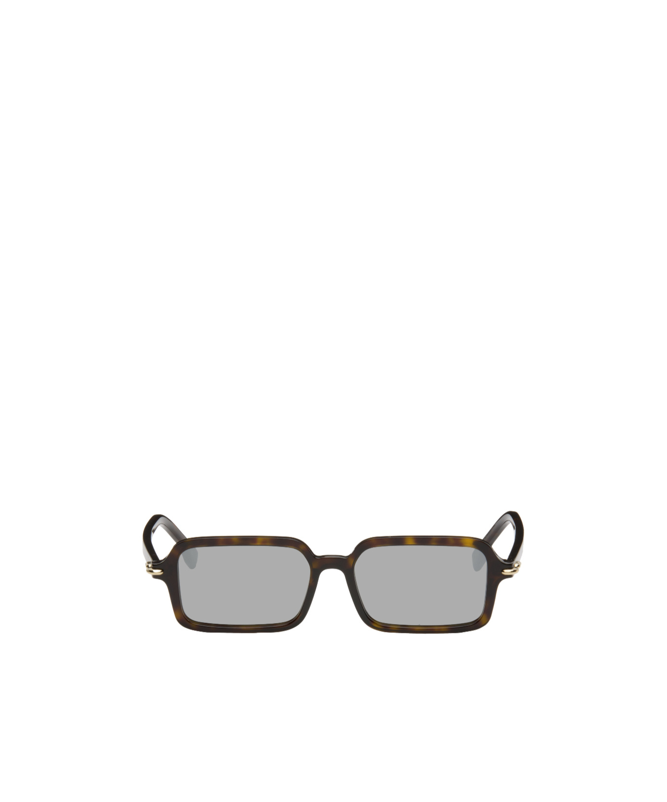 Fendi Geometric Sunglasses In Gray