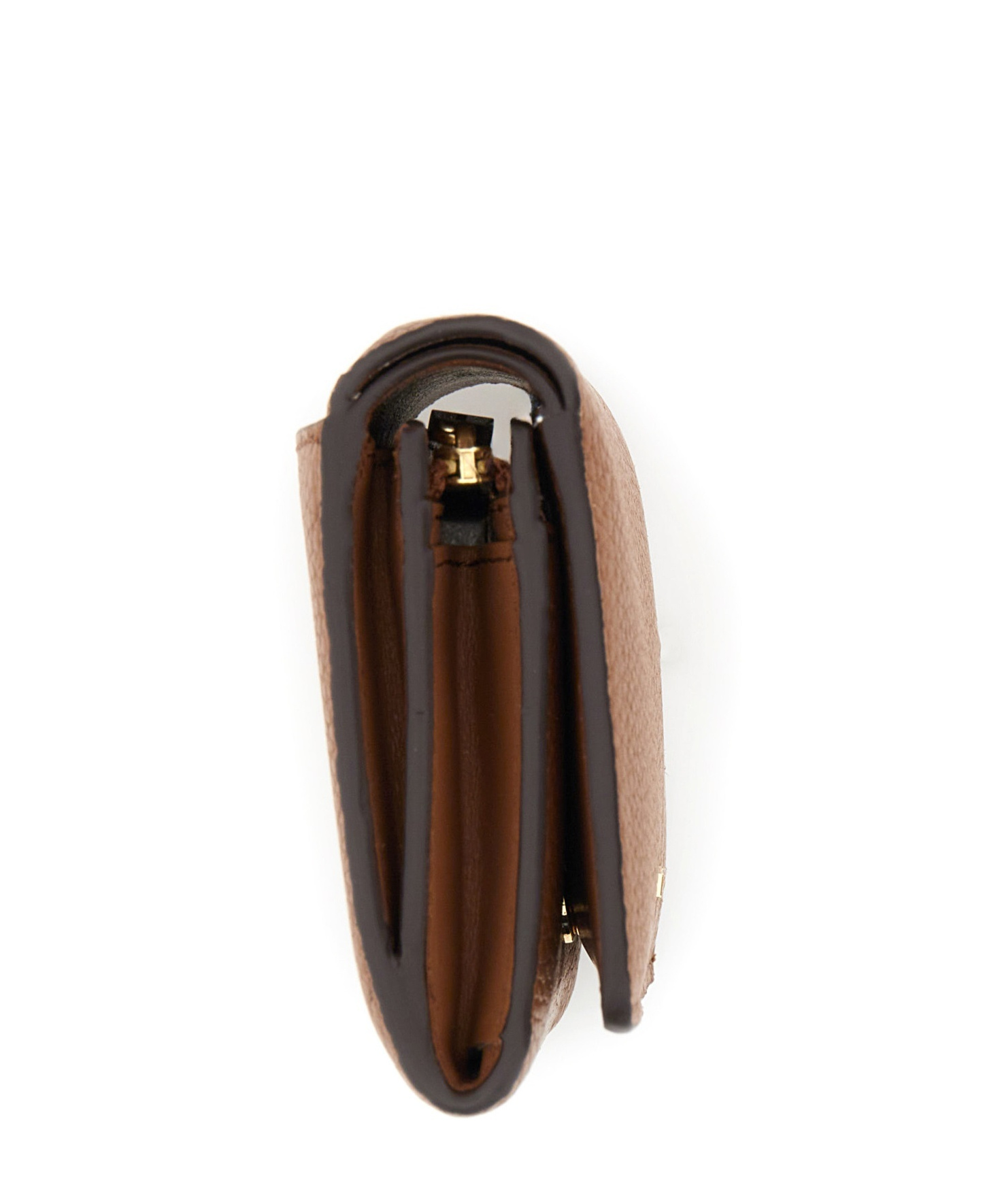 Michael Michael Kors Buff Cow Leather Wallets In Brown
