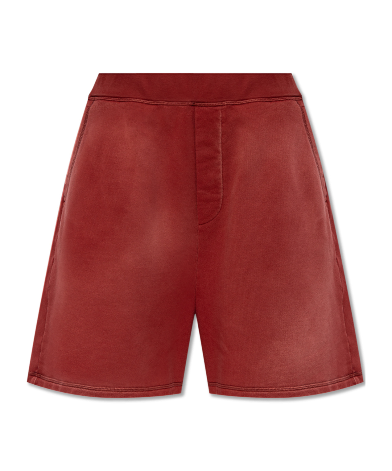 DSQUARED2 LOGO-PRINT TRACK SHORTS