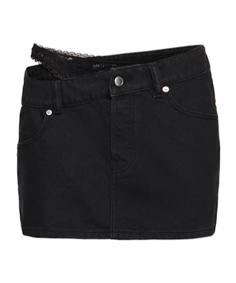 Alexander Wang Denim Miniskirt
