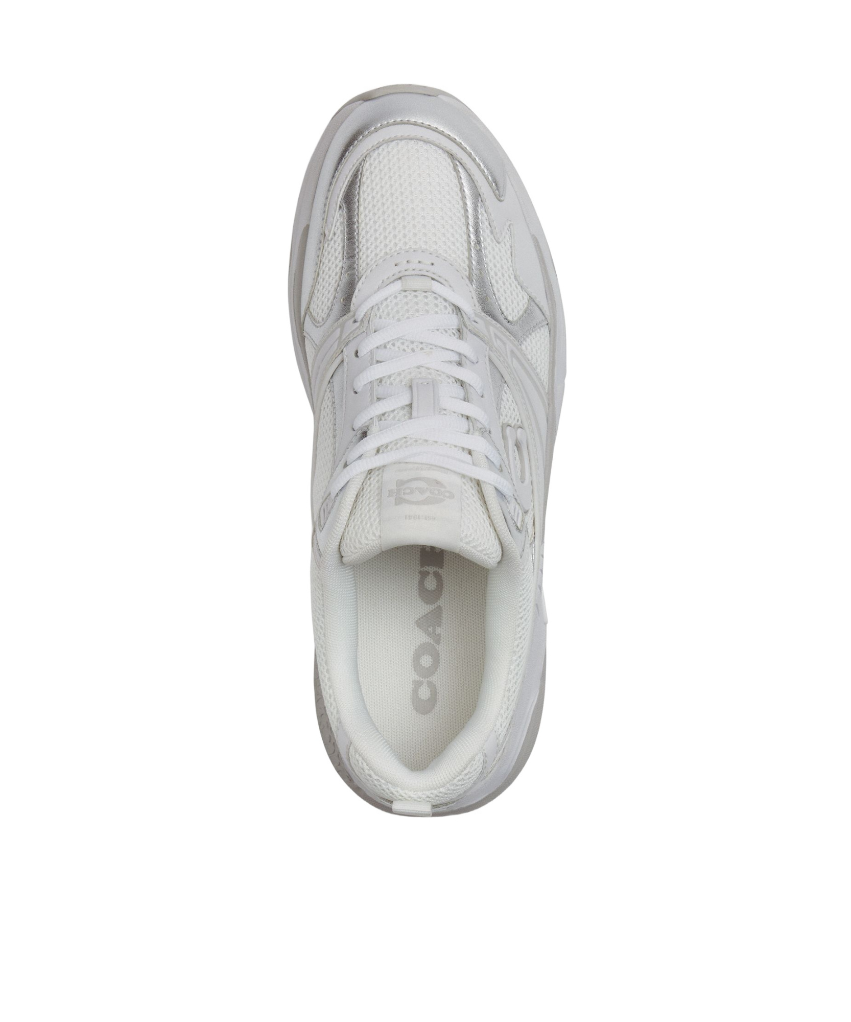 Coach Mesh Sneaker In White