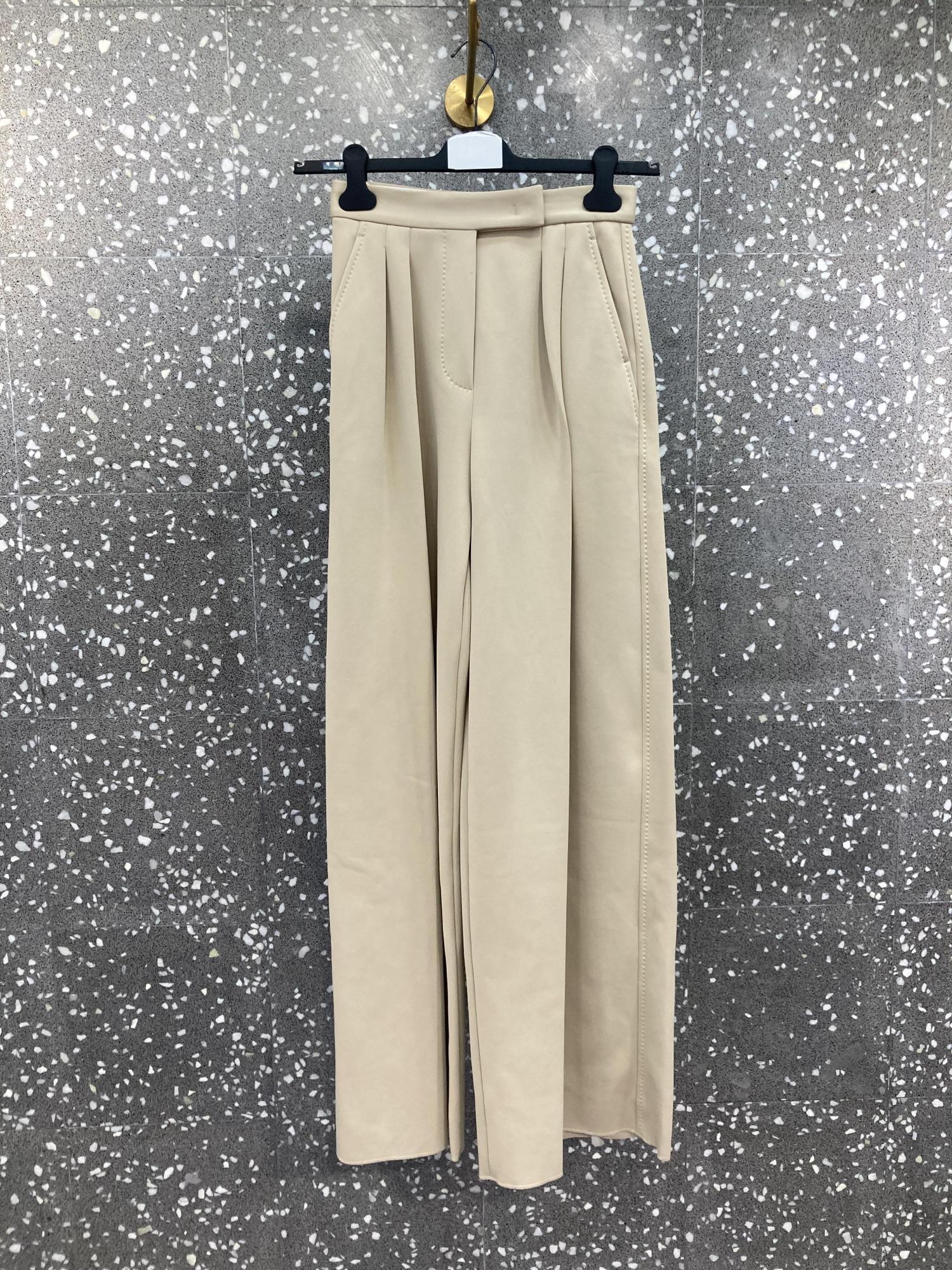 Max Mara Wide Pants In White