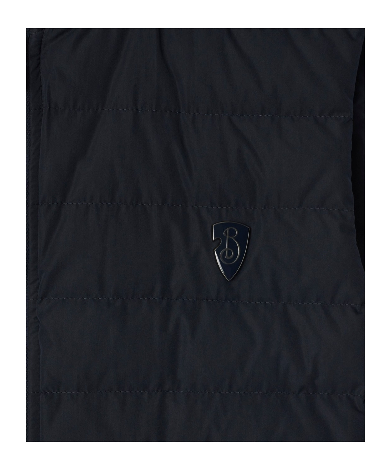 Burberry Langham Down Vest In Indigo