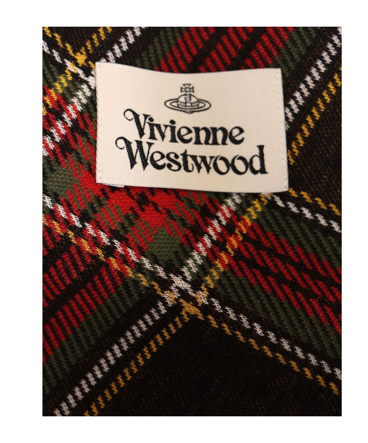 Vivienne Westwood Sleeveless Square Neckline Tartan Dress In Multi
