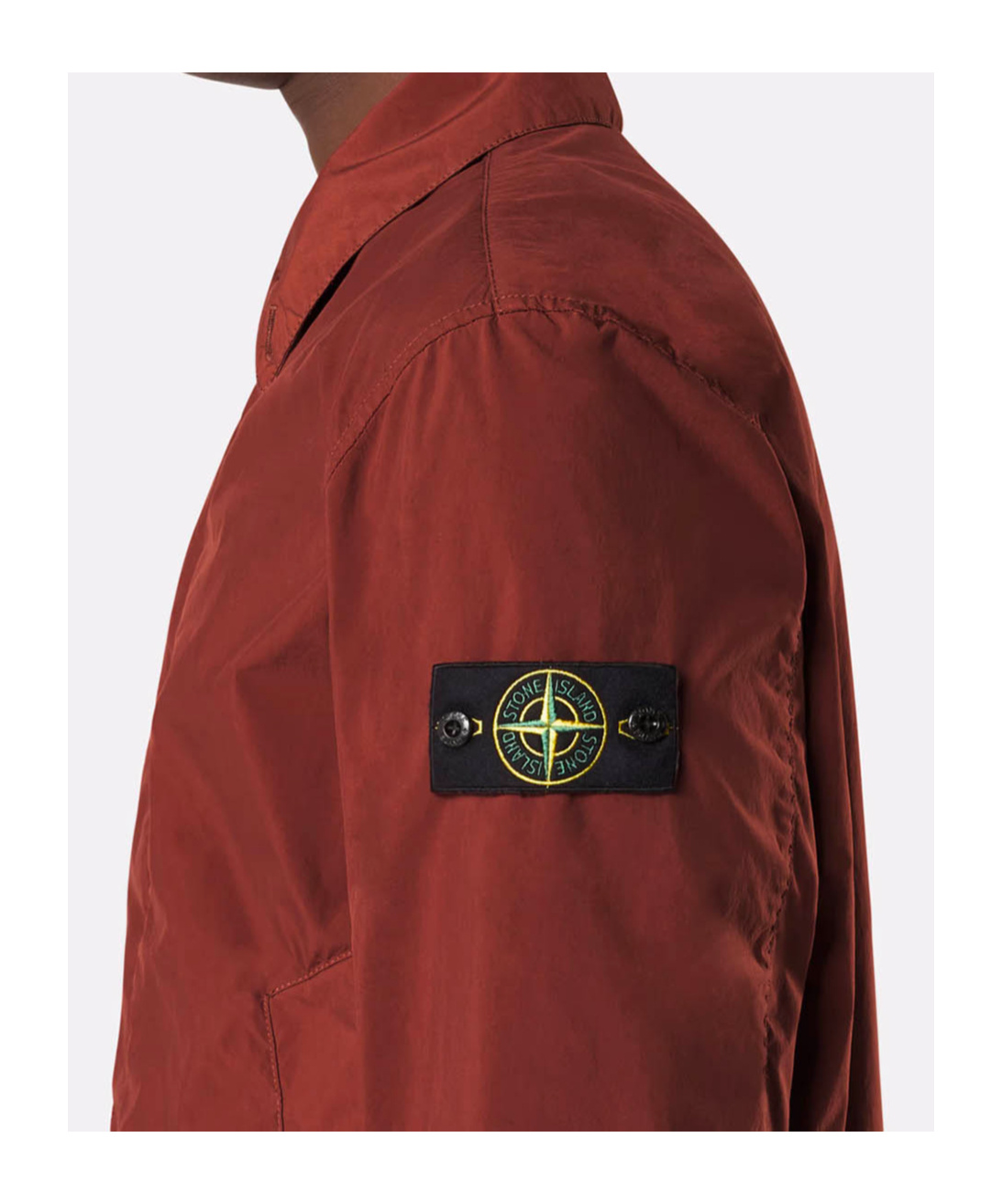 Stone Island Jacket With Matt Appearance And Anti-drop In Copper