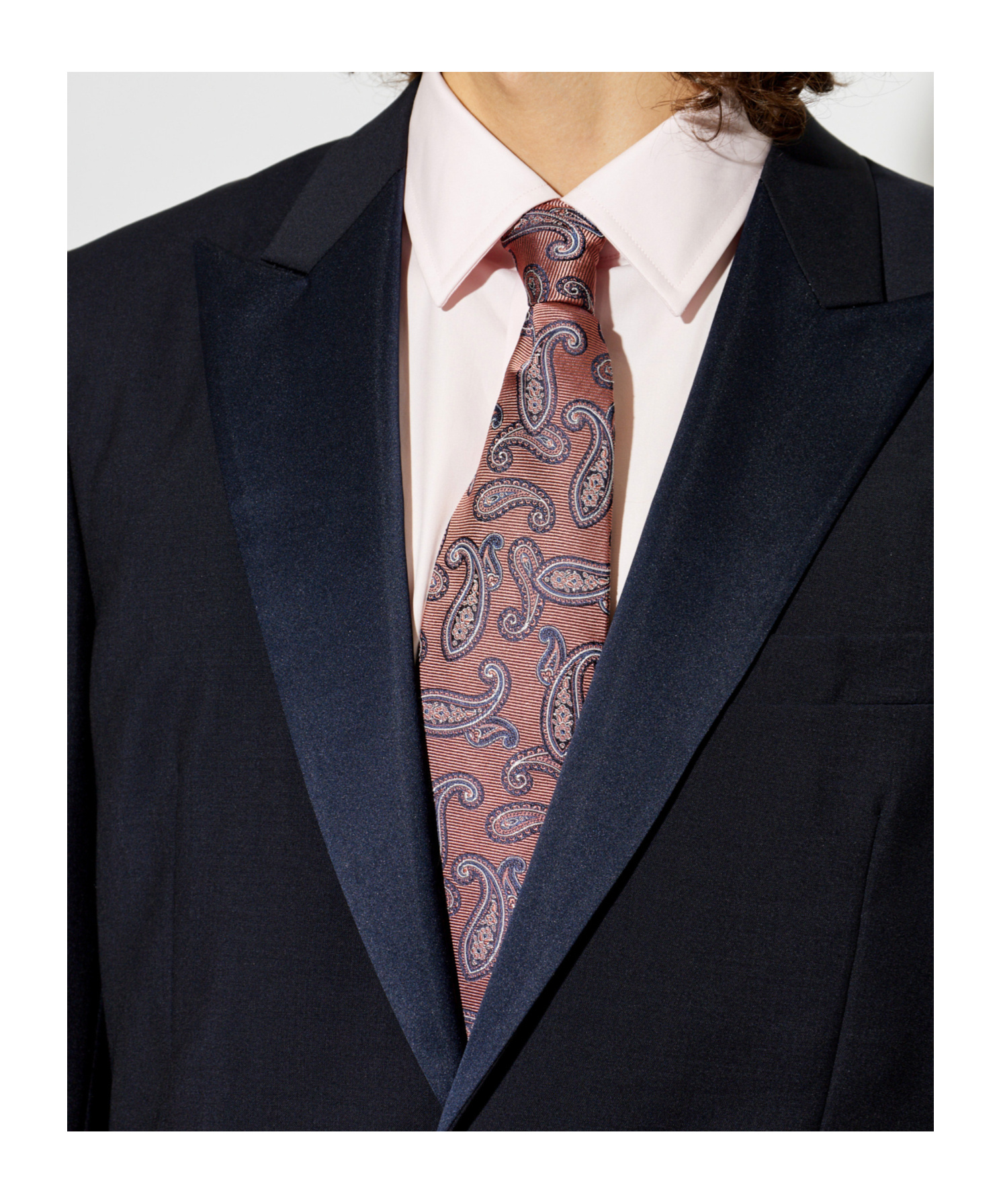 Etro Pointed Tie In Brown