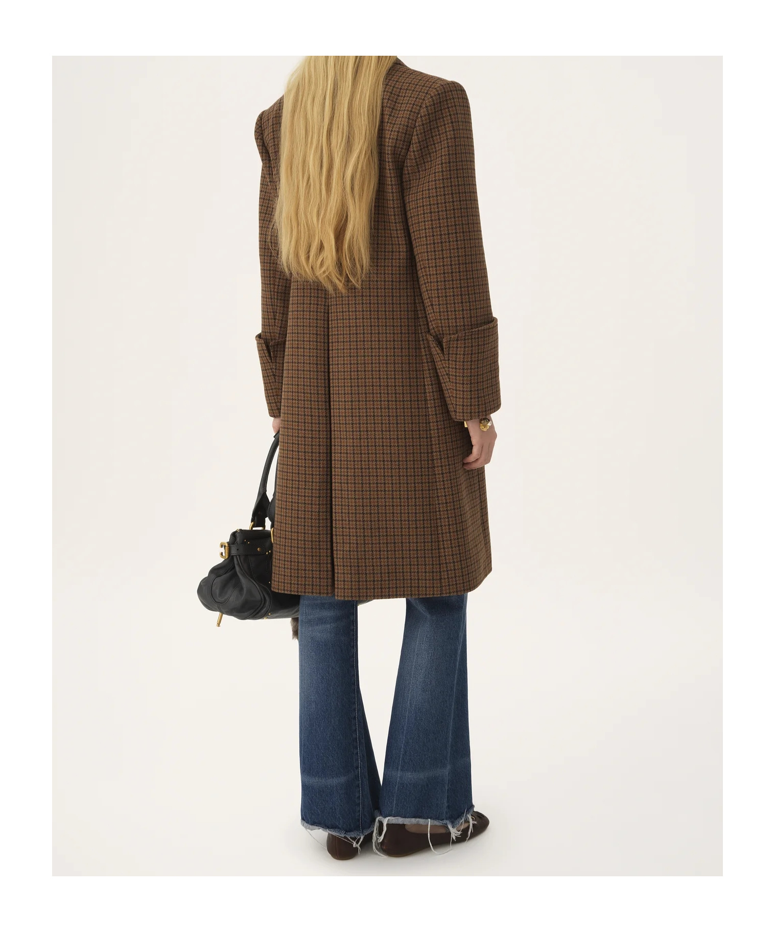 Chloé Long-sleeved Coat In Animal Print