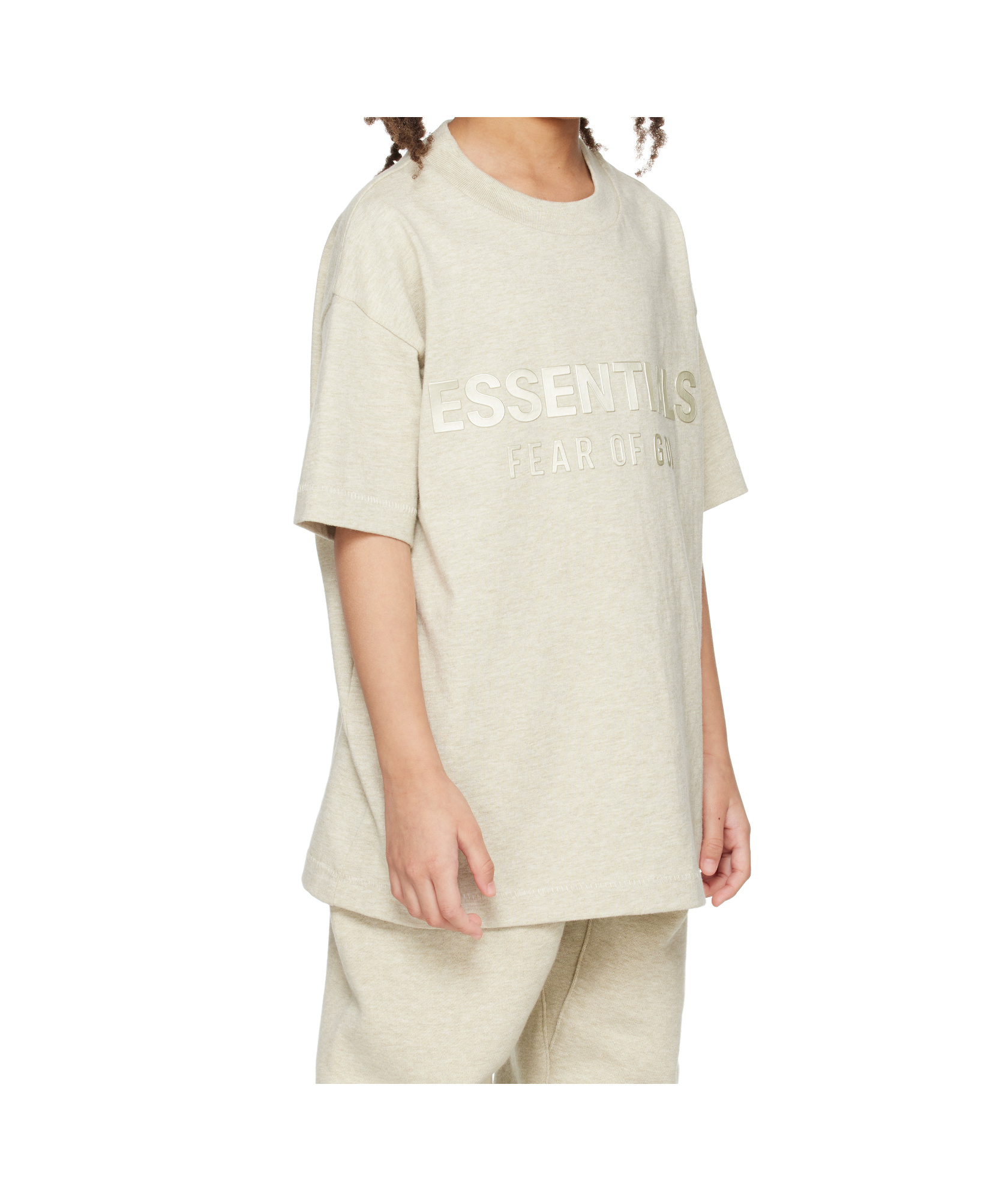 Essentials Kids Beige Classic T-shirt In Neutral