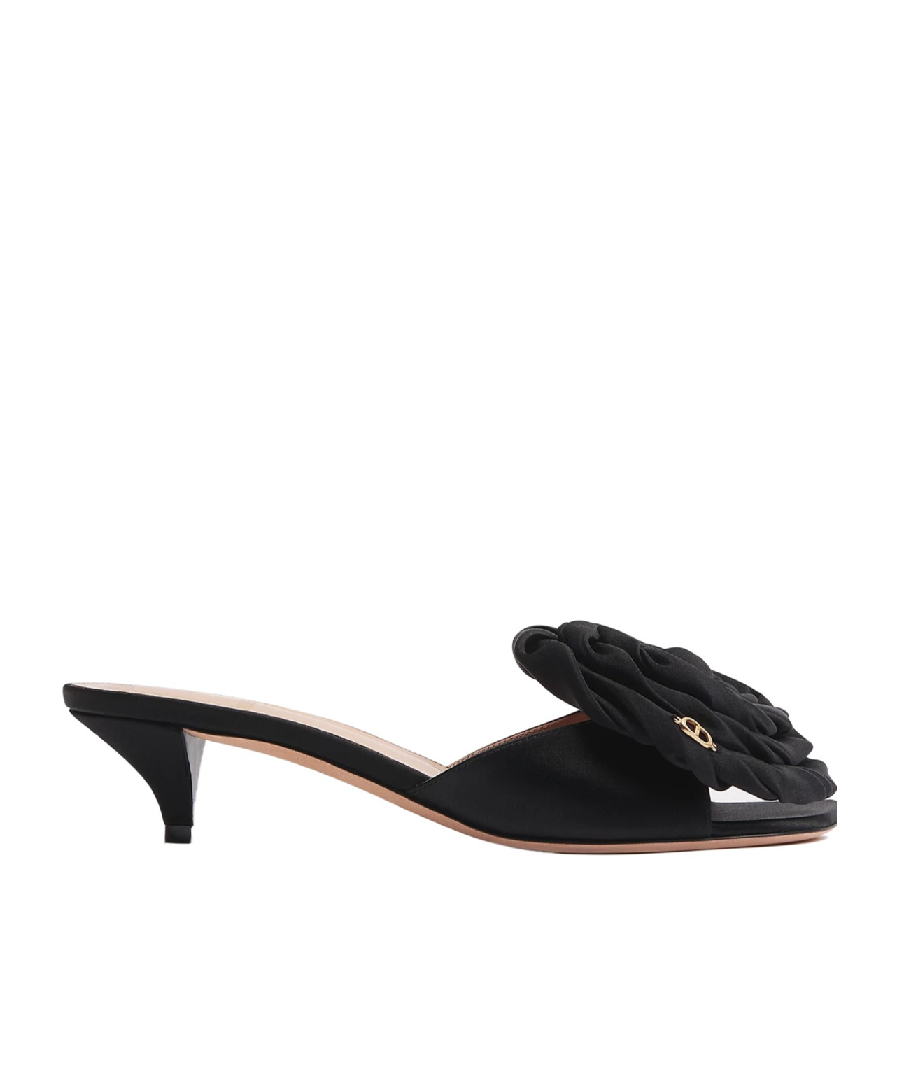 Dior Aurore Heeled Sandal In Black